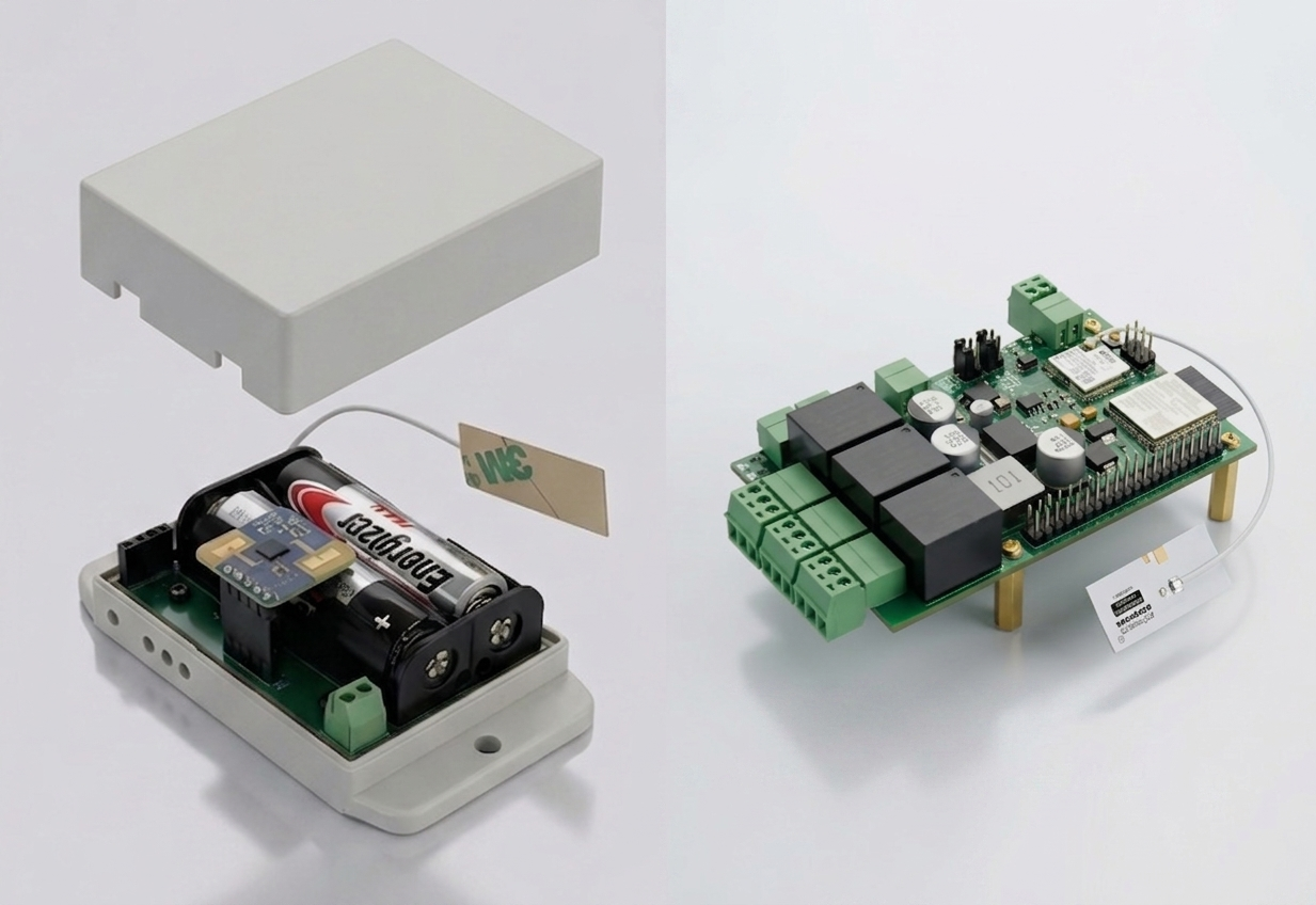 RecessD sensor node and relay control board hardware suite